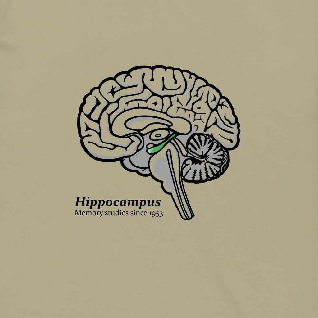 Hippocampus — Memory Studies T-Shirt